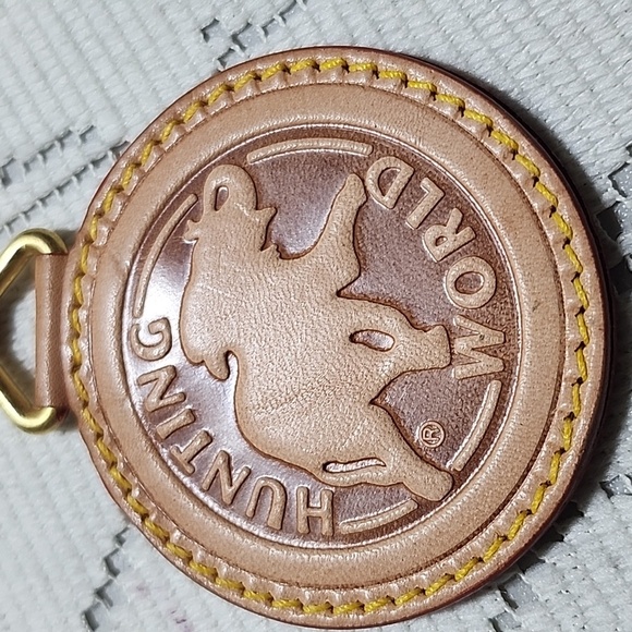 HUNTING WORLD "Hunting World Keychain 1 piece" Keyring Leather - Picture 2 of 6